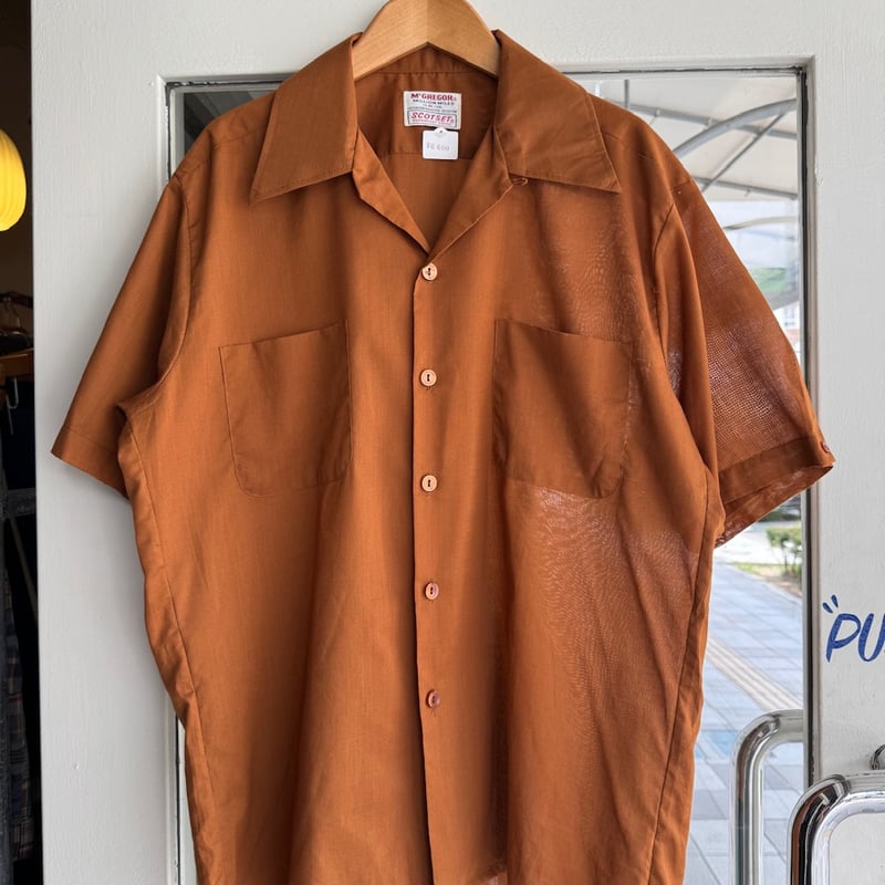 70's McGREGOR 半袖シャツ SCOTSET M | CUSTOM FEVER