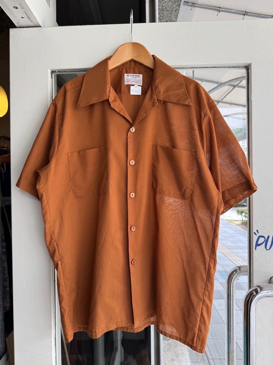 70's McGREGOR 半袖シャツ SCOTSET M | CUSTOM FEVER