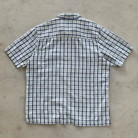 Woolrich開襟チェックシャツ