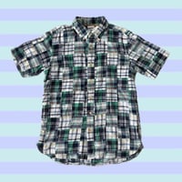 Columbia パッチワークチェックシャツ