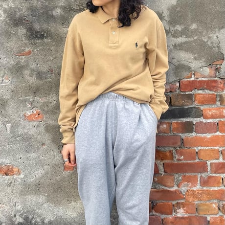 POLOロングスリーブポロシャツ