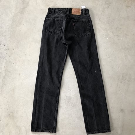 90's USA製 Levi's505  W30×L32 ブラック