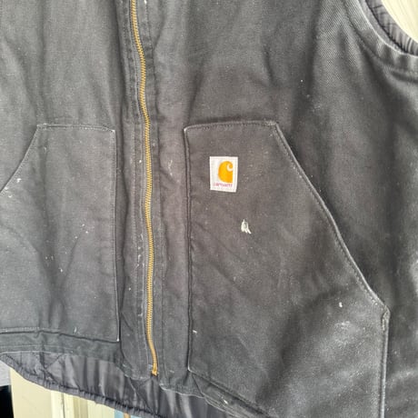Carhartt ダックベスト ブラック L