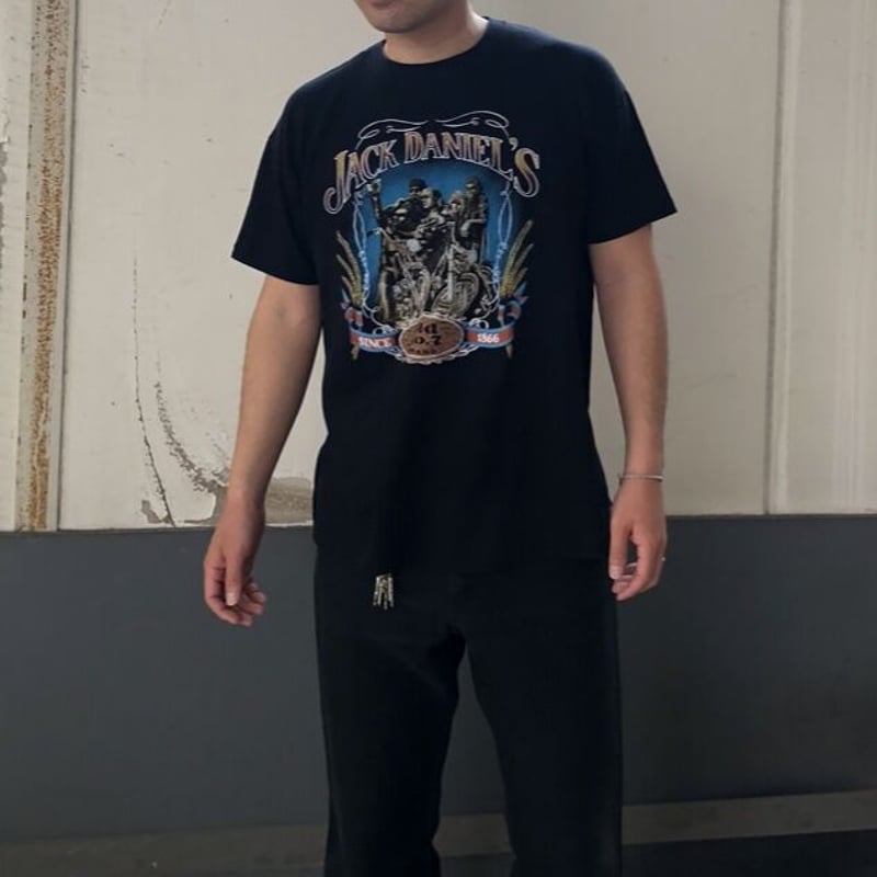 80's〜 JACK DANIEL プリントTシャツ XL | CUSTOM FEVER