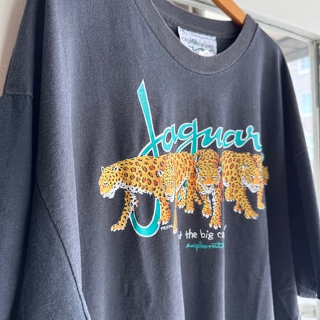〜00's アニマルプリントTシャツ 〝ジャガー〟XL