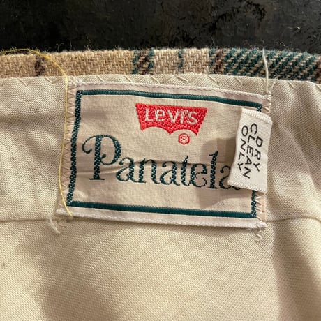 Levi's Panatela チェックスラックス