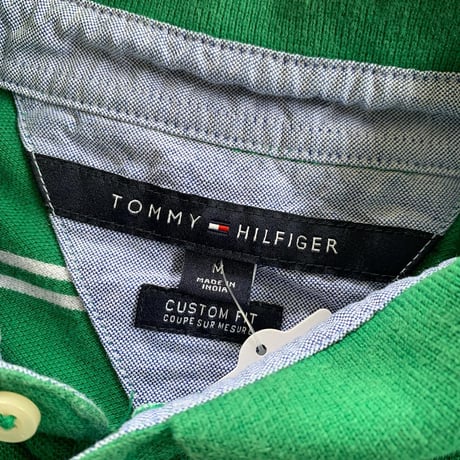 TOMMYマルチボーダーポロシャツ