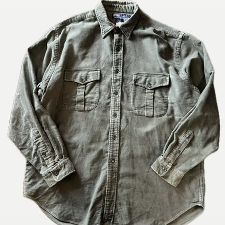 Ralph Lauren モールスキンシャツ 〝SAFARI〟