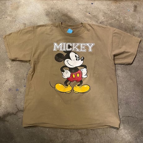 ミッキープリントTシャツ
