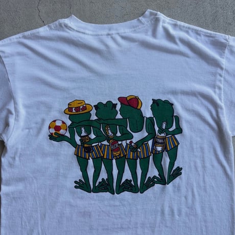 Carlos O’Brian’s カエル両面プリントTシャツ