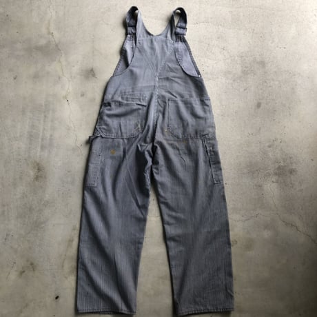 Sears TOUGHSKINSヒッコリーオーバーオール