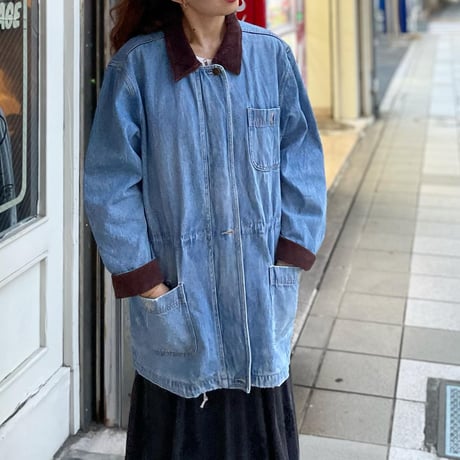 デニムカバーオール