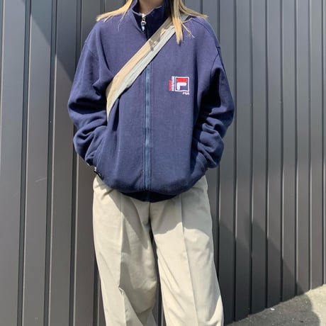 FILAコットンニットフルジップ