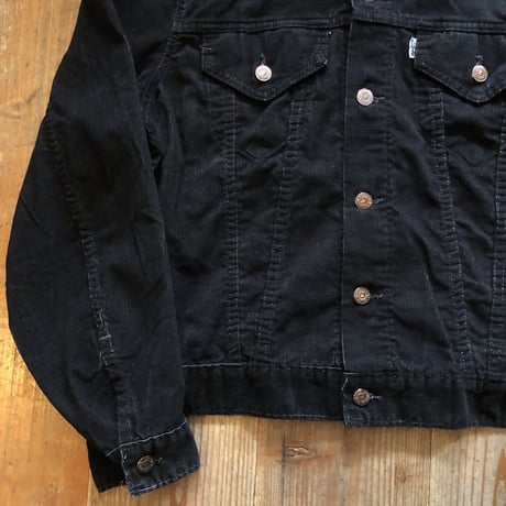 70's Levi's 70505type コーデュロイジャケット オーバーダイ