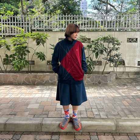 Russell Simmons アーガイル柄 トラックジャケット