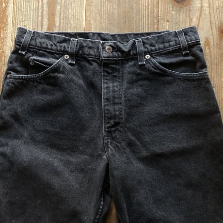 Levi's ブラックデニムショーツ