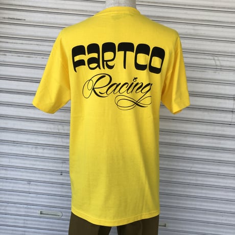 FARTCO プリントTシャツ FARTCO RACING両面プリント