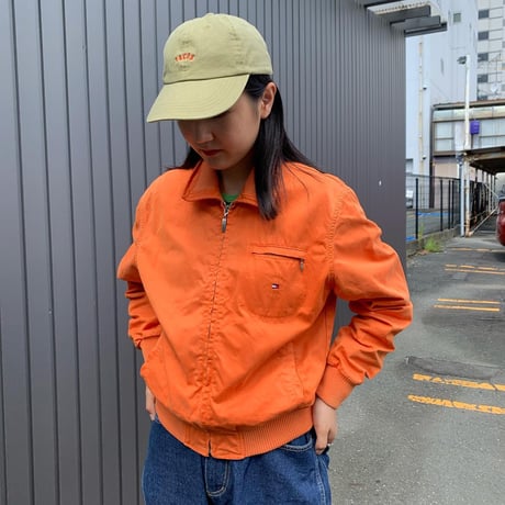 TOMMYワンポイント刺繍コットンブルゾン