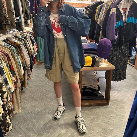 Wrangler ビッグシルエットウエスタンシャツ