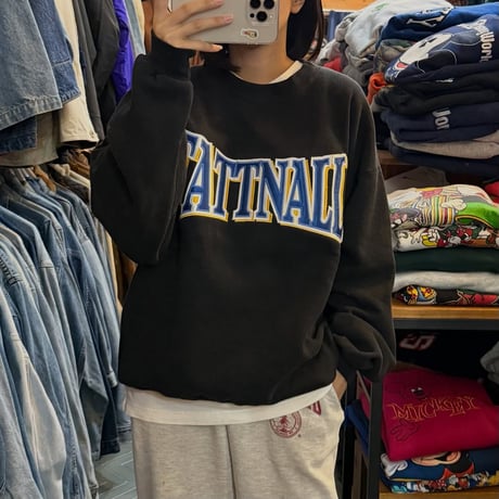 90s Russell ワッペンスウェット