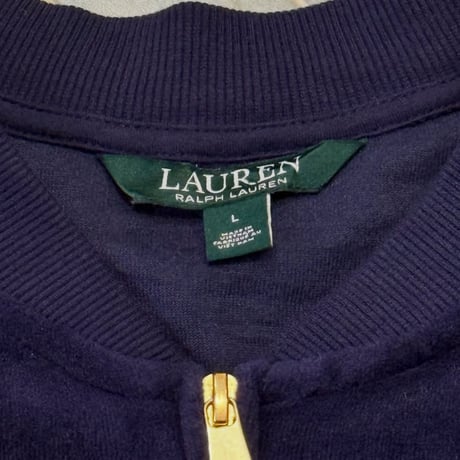 LAUREN ベロアトラックジャケット