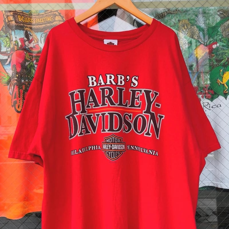 HARLEY-DAVIDSON 両面プリントTシャツ | CUSTOM FEVER