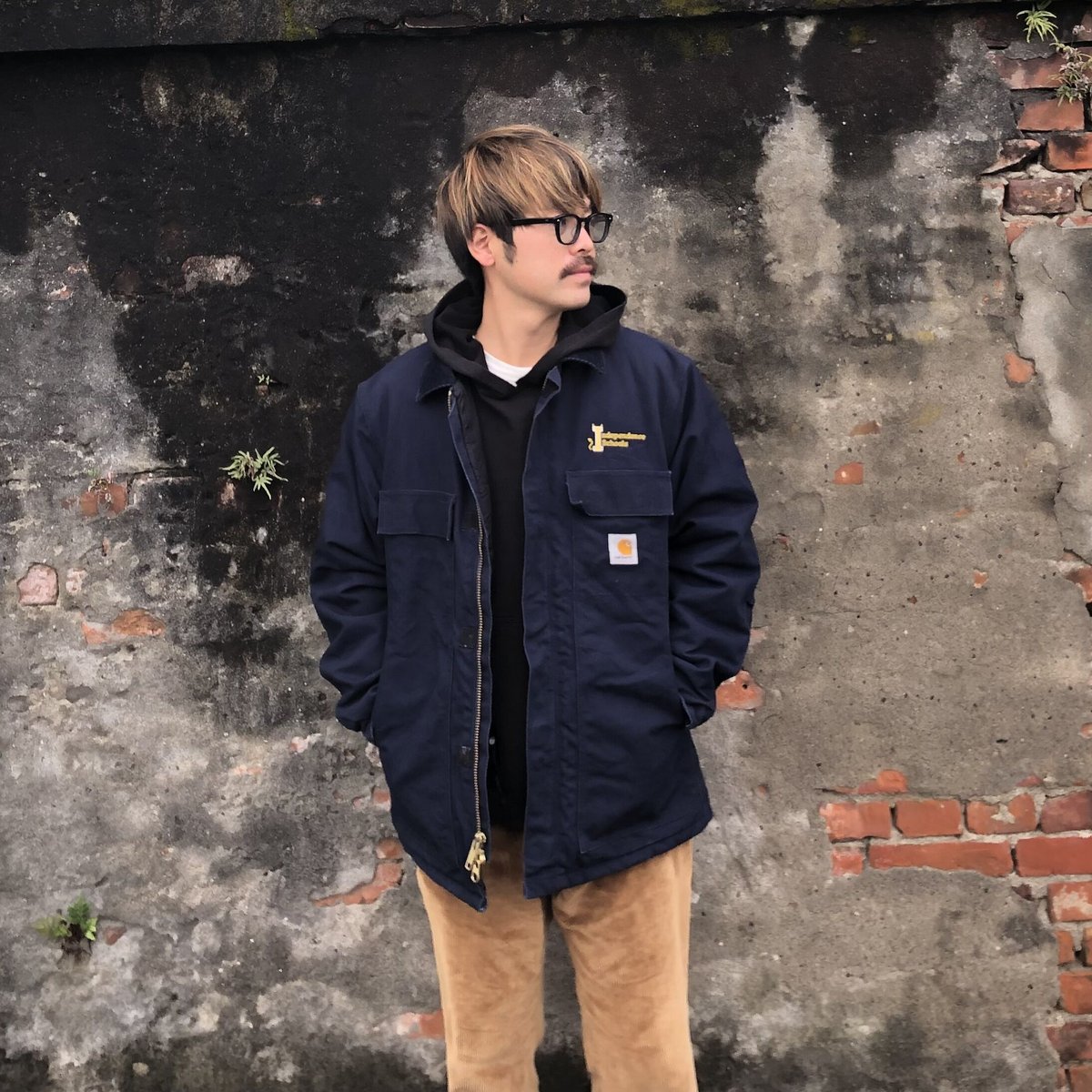 Carhartt トラディショナルコート ネイビー M | CUSTOM FEVER