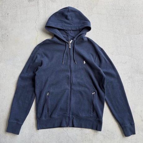 Ralph Lauren コットンニットジップパーカー
