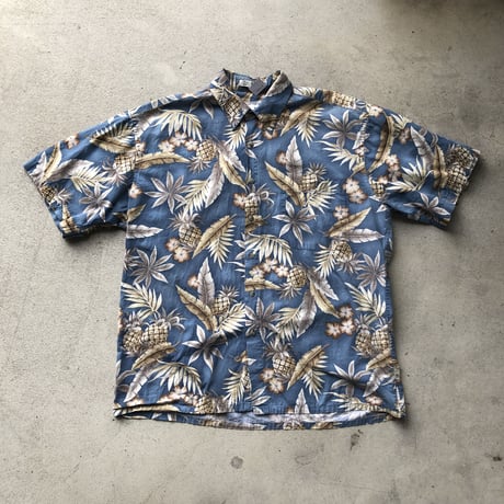 ピエールカルダン総柄シャツ  L