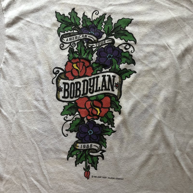 1988 BOB DYLAN AMERICAN TOUR Tシャツ | CUSTOM FEVER 1988 BOB DYLAN AMERICAN TOUR Tシャツ | CUSTOM FEVER