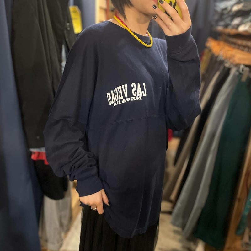 リメイク】 Las Vegas 肩空きロンT | CUSTOM FEVER