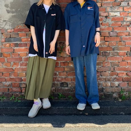DickiesボディHOOTERSワークシャツ黒