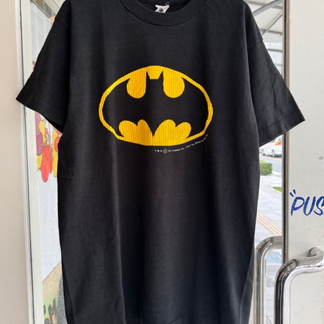 90’s BATMAN ロゴ プリントTシャツ L