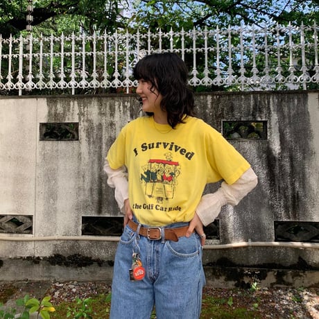 80s USA製ゴルフカートTシャツ