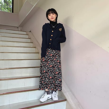 CHAPS ショールカラーコットンニットカーディガン