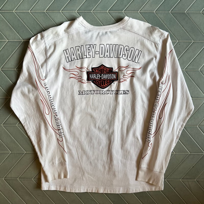 Harley-Davidson 刺繍ロンT | CUSTOM FEVER
