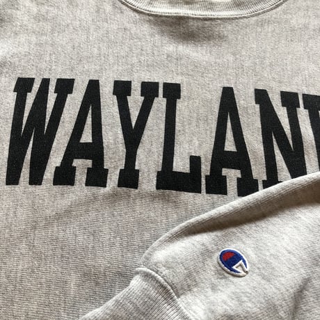 90'sUSA製 チャンピオン リバースウィーブ  WAYLAND