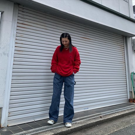 CHAPSワンポイントコットンニット