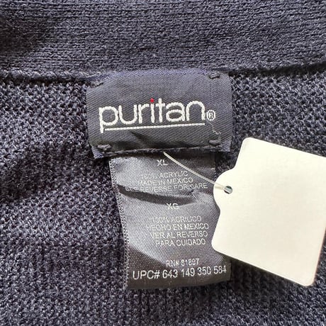 メキシコ製puritanアクリルニットカーディガン