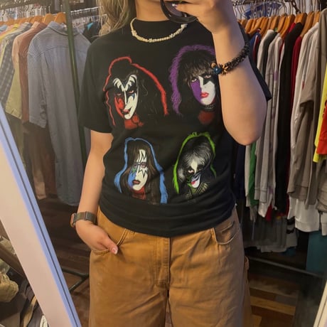 KISS 両面プリントTシャツ
