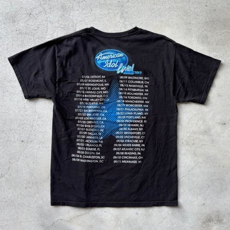 AMERICAN IDOL ライブツアーTシャツ