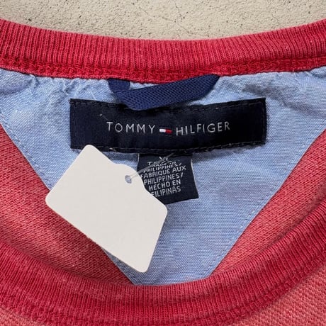 TOMMY HILFIGER リンガーTシャツ