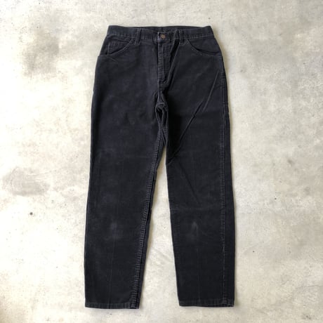 〜90's USA製 ROEBUCKS 黒コーデュロイパンツW32 L30