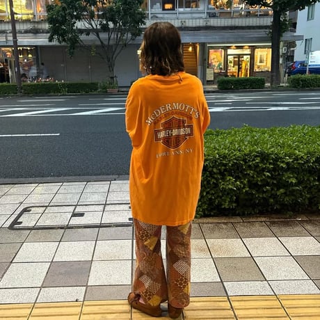 USA製 HARLEY-DAVIDSON 両面プリントTシャツ