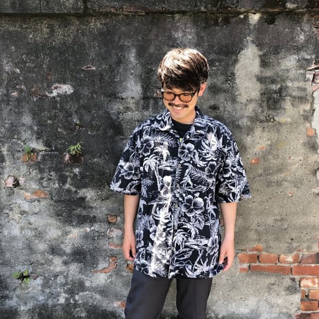 ocean pacific 総柄シャツ XL