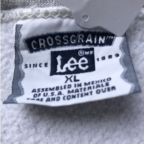 90's USA製Lee ワンポイント刺繍スウェット XL