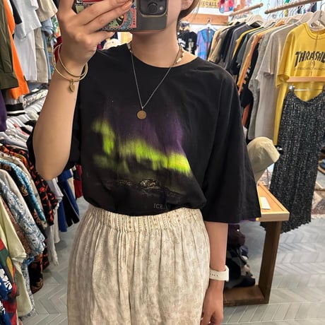 アイスランドオーロラTシャツ🌈