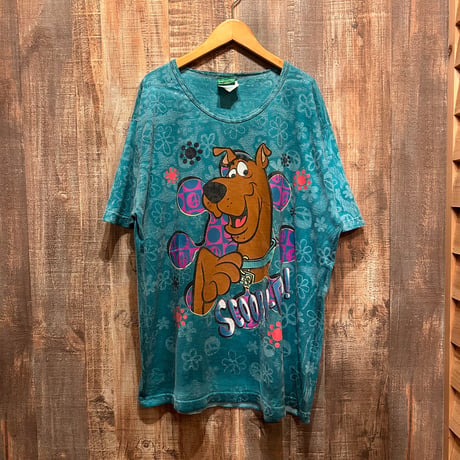 CARTOON NETWORK SCOOBY DOO 花柄Tシャツ
