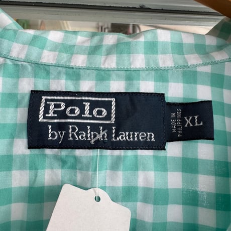 Ralph Lauren ギンガムチェックシャツ XL