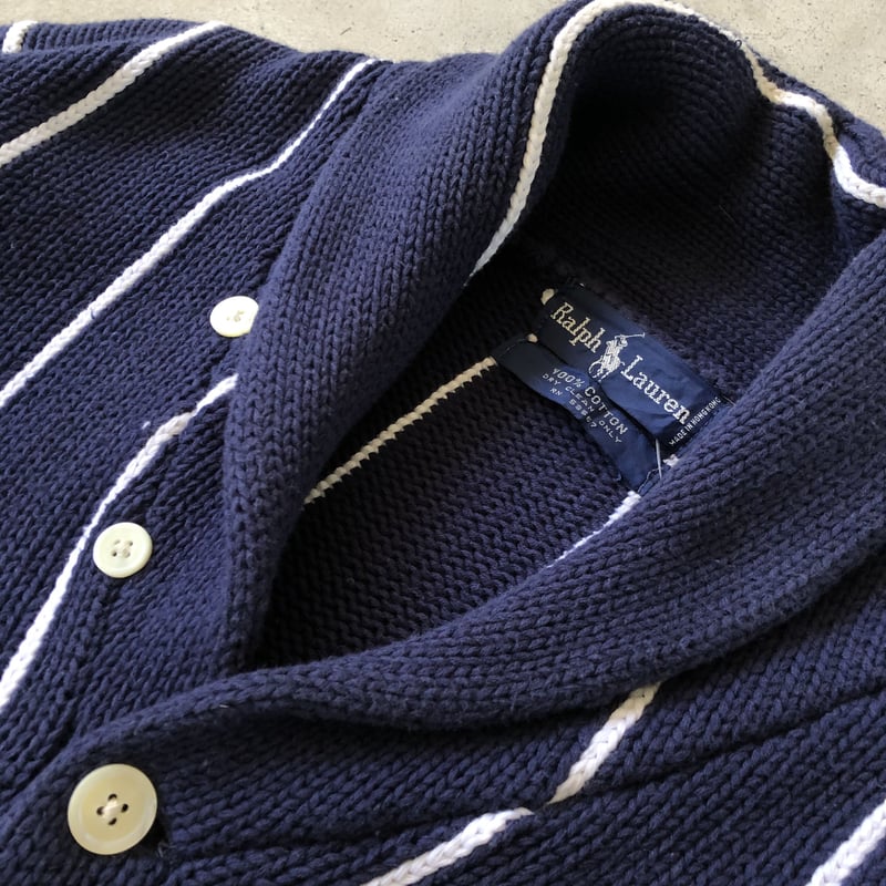 POLO by Ralph Lauren ショールカラーカーディガン | CUSTOM FEVER